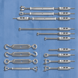 Seilspanner und Seilanschlüsse