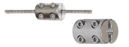 Seilklemmring schwere Ausführung für Edelstahlseil 4 mm