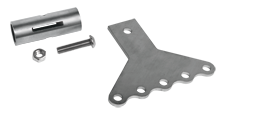 Fächer-Set für 5 Stück Fächeraufleitungen für Begrünung parallel zur Wand