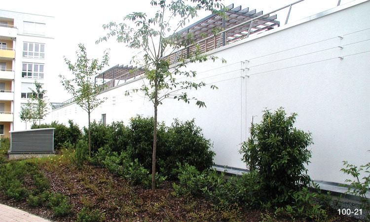 Begrünungssystem B502-02 mit Abstandhalter Serie 100.14.L