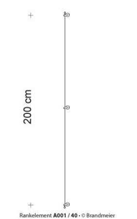 Rankelement A001 mit Abstandhalter Serie 40