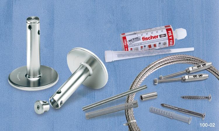 Begrünungssystem D502-03 mit Abstandhalter Serie 100.18.V/SXS