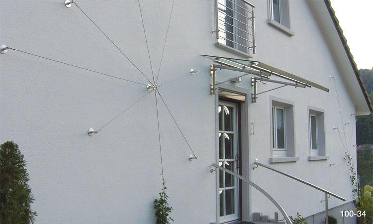 Begrünungssystem D502-04 mit Abstandhalter Serie 100.14.V/SXS