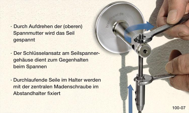 Begrünungssystem D520-01 mit Abstandhalter Serie 100.14.V/SXS