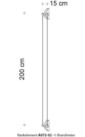 Begrünungssystem A072-02 mit Abstandhalter Serie 124.H