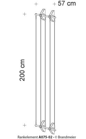 Begrünungssystem A075-02 mit Abstandhalter Serie 124.L