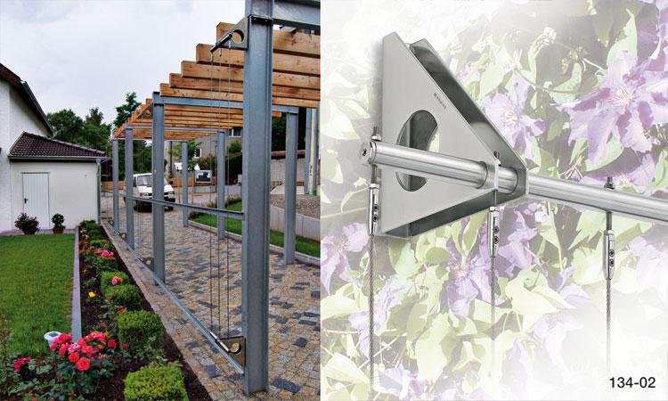 Begrünungssystem A077-02 mit Abstandhalter Serie 120.V