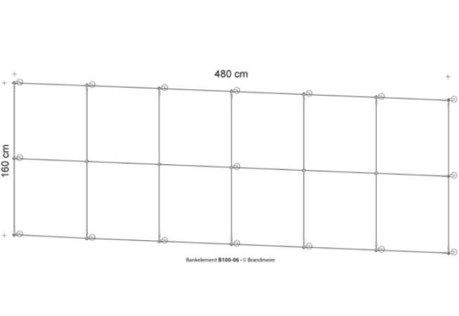 Begrünungssystem B100-06 mit Abstandhalter Serie 100.9.V/SXS