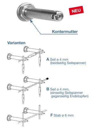 Halter Serie 90.9.RV.Uni als reduzierte Version