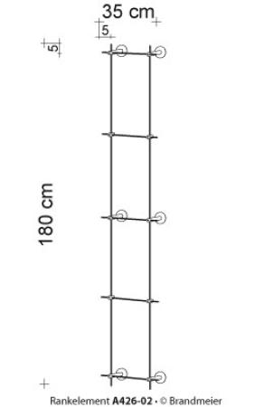 Begrünungssystem A426-02 mit Abstandhalter Serie 60