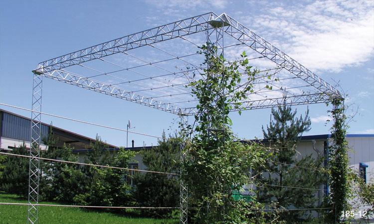 Filigranstreben-Pergola Serie 185 freistehend