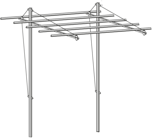 Pergola-Bausatz Serie 170 