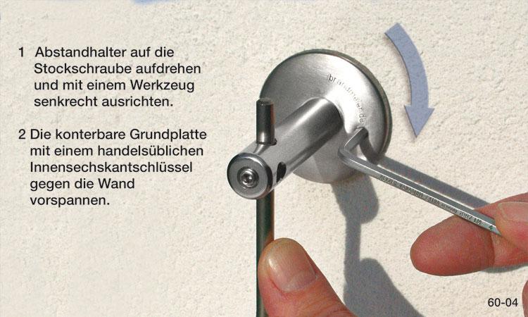 Begrünungssystem D420-13 mit Abstandhalter Serie 60