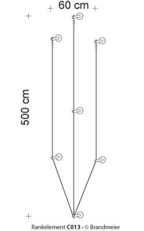 Begrünungssystem C013 mit Abstandhalter Serie 90